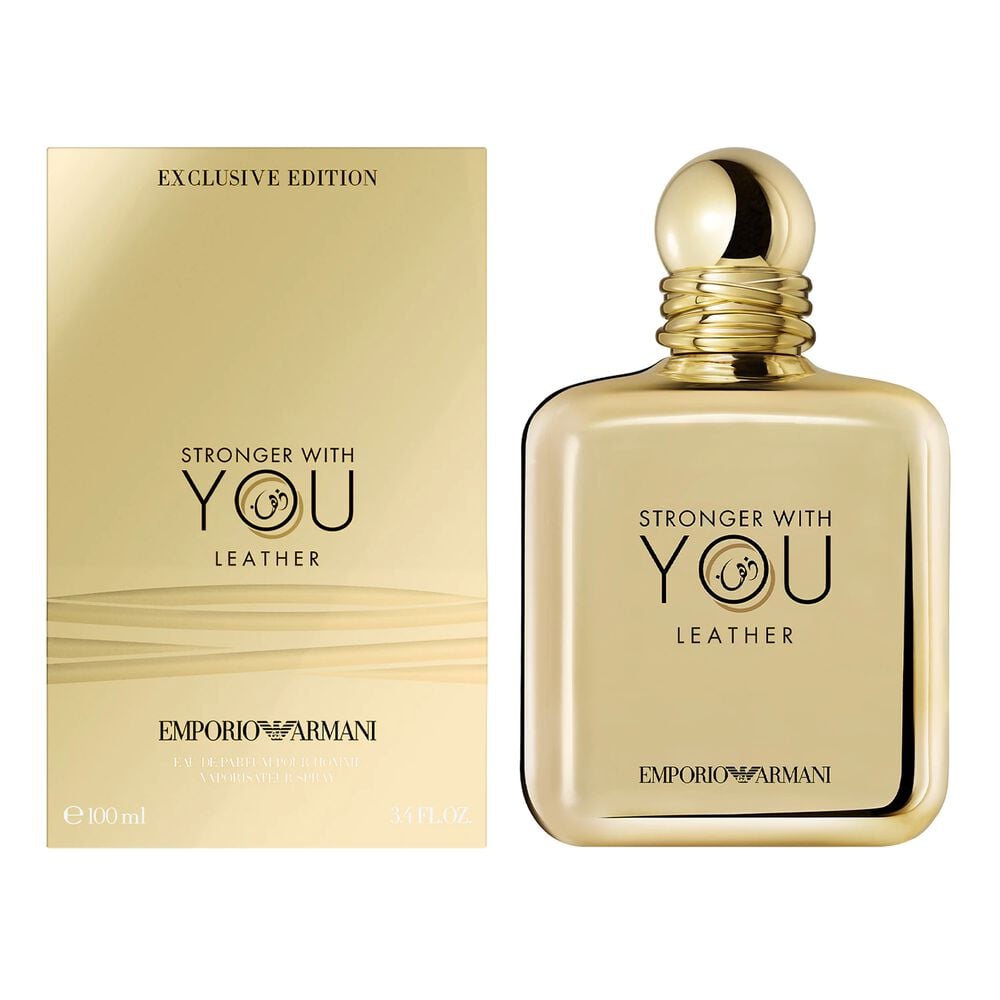 Armani Emporio Stronger With You Leather Exlusive Edition Eau de Parfum 100ml Spray - immagine 2